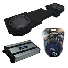 2002-2018 Dodge Ram Quad or Crew Kicker CompVT CVT10 Dual 10" Sub Box HA-A800.1