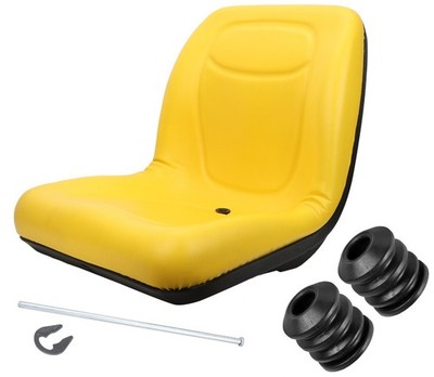 High Back Seat W/Springs Fits John Deere 325 335 345 S/N Above (070001 -)