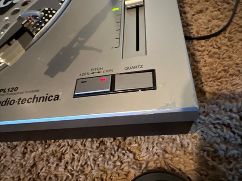 Audio Technica AT-PL120 Direct Drive Turntable For Parts Or Repair - Picture 2 of 13