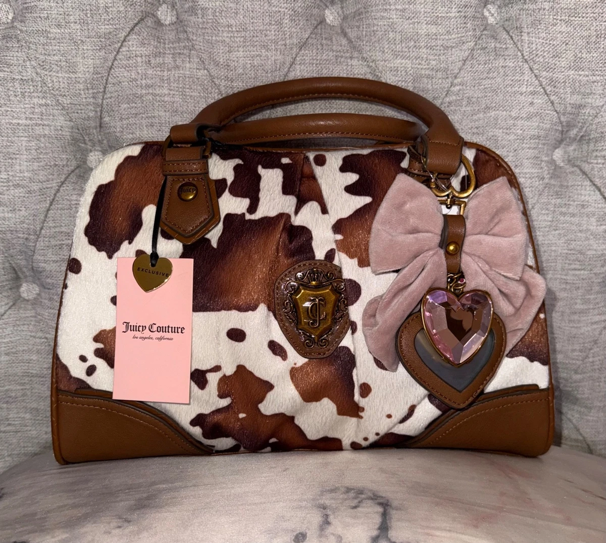Juicy Couture Bag Charm Satchel/Top Handle Bag Handbags & Bags for