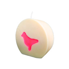 Extra Large 90's Ravers Inspired Retro Techno Acid House Hardcore Dove Candle