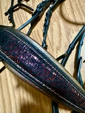 Luxury Dressage Bridle By Halter Ego