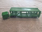 Vintage 1982 Mattel Hot Wheels Truck Co. Newcar Car Transporter Action Set Green