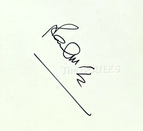 Beatles Paul McCartney Signed White Album Beckett BAS LOA USA Brennan Collection