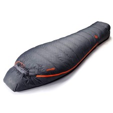 10 Degree Down Sleeping Bag for Adults, 4-Season Cold-Weather Mummy Bag, Room...