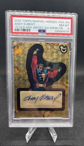 Adam Kubert [Superfractor] #AA-AT card