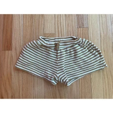 Quincy Mae Stripe Waffle Shorts 4-5y