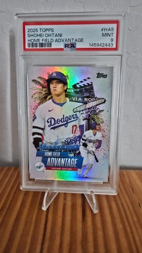 2025 TOPPS SHOHEI OHTANI HOME FIELD ADVANTAGE - PSA 9 MINT