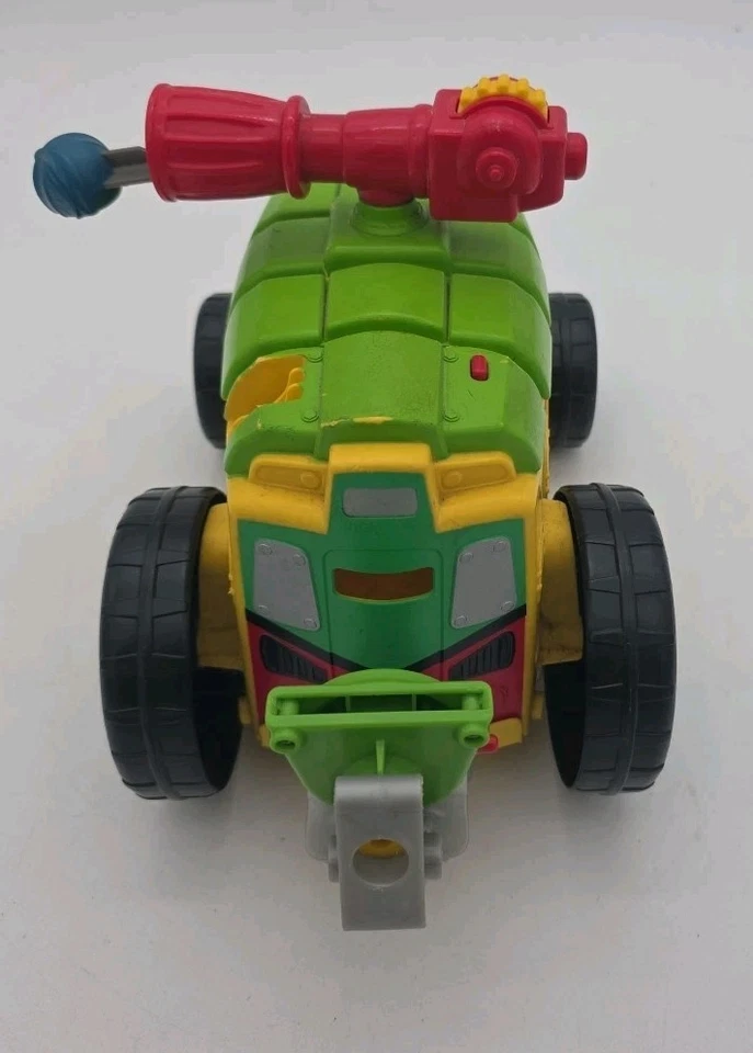 Viacom Teenage Ninja Turtles TMNT half shell heroes Shellraiser vehicle Working - Image 4 of 4