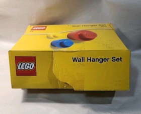 Lego 4016 Wall Hanger 3 Piece Set Decorative Home Accessories Blue Red Yellow