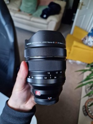 Fujifilm XF8-16mmF2.8 R LM WR Zoomobjektiv - Schwarz Fujinon