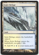 Sejiri Refuge U Zendikar 224 LP or better