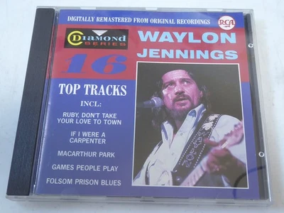WAYLON JENNINGS diamond series - 16 top tracks EX/VG+ (CD Album, Country, RCA) - Bild 1 von 4