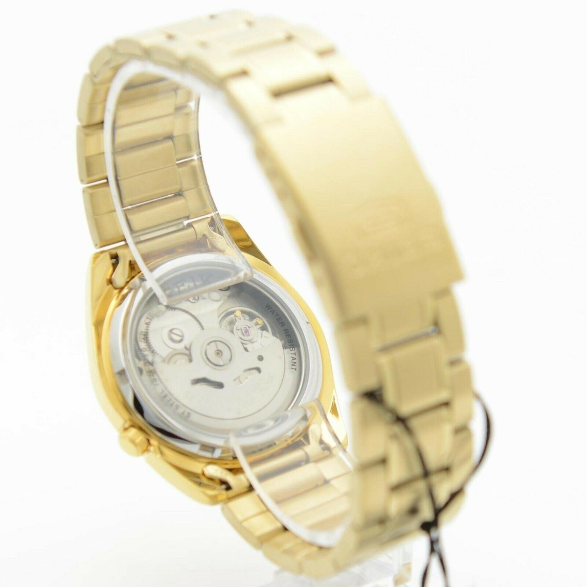 Seiko 5 SNKL48K1 Automatic Gold Tone Stainless Steel Analog Men's