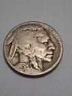 1930 P  Full Date Buffalo Nickle! 5c Cent Coin  BN731  🇺🇸