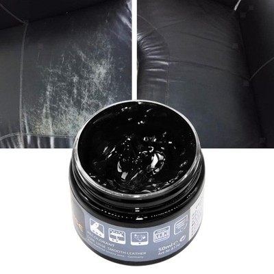 Leder Farbe Restaurator Färben Erneuern Paste für Sofa Couches Tasche Schwarz