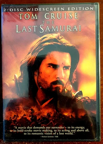 THE LAST SAMURAI WIDESCREEN EDITION 2-DISC DVD SET NEW ORIG SEALED TOM CRUISE
