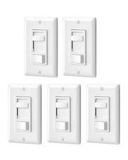 DEWENWILS Dimmer Switch for LED Lights, 600W Incandescent/Halogen  150W CFL/LED