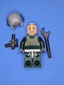 LEGO Star Wars: Rebel A-Wing Pilot Open Helmet Arvel Crynyd Minifigure SW0437