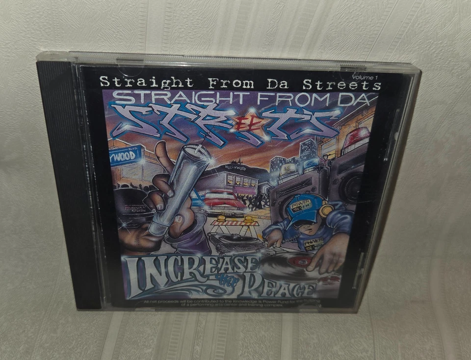 Straight From Da Streets Vol. 1 CD  Dr. Dre 2Pac Cube 90s RARE Foto 2 de 4