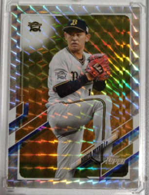 2021 Topps Chrome NPB HIROYA MIYAGI SUPERFRACTOR RC 1/1 near mint