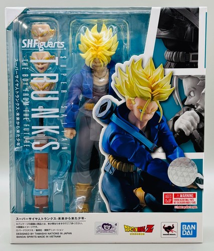 Figurine Bandai S.H.Figuarts Dragon Ball Z Super Saiyan Trunks - Édition 2016 Scellée - Neuf