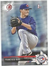 Francisco Rios Toronto Blue Jays 2017 Bowman Prospects