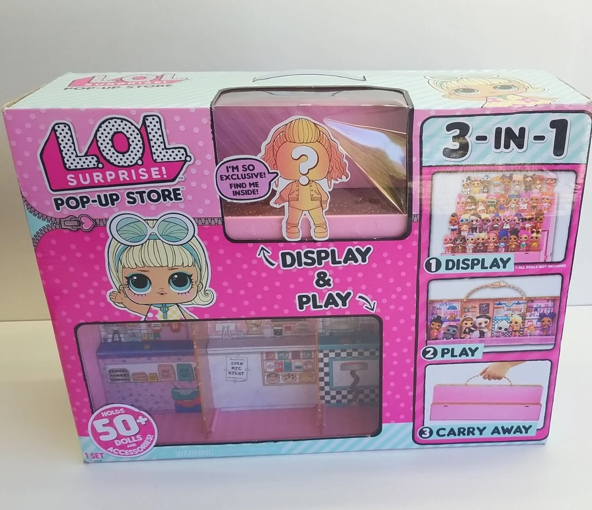 Pop-up Store Dolls Playset Includes 1 Exclusive Doll - NEW | eBay