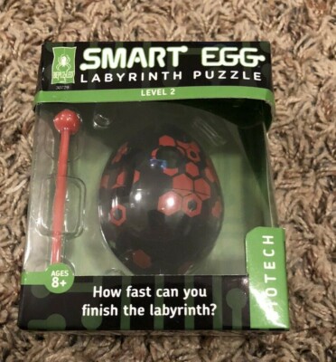 Bepuzzled BIOTECH 1 Layer Smart Egg Labyrinth Puzzle Maze Age 8+ New Level 2 NEW