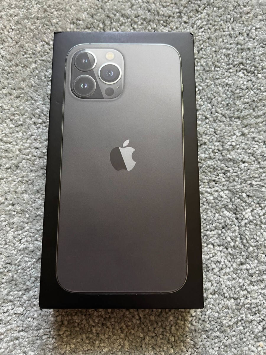 Apple iPhone 13 Pro Max- Graphite, 256GB (Box Only) | eBay UK