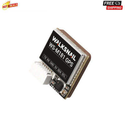 GPS Module M10 GNSS BUILT-IN QMC5883 Compass Ceramic Antenna for RC Airplane DIY