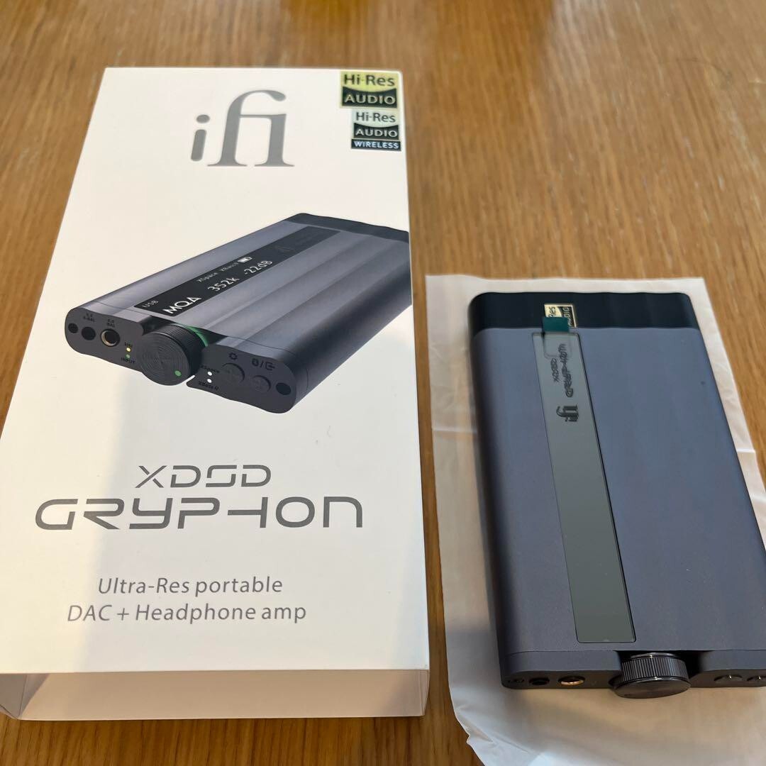 iFi audio XDSD Gryphon USB&Bluetooth compatible fully portable DAC amplifier Use