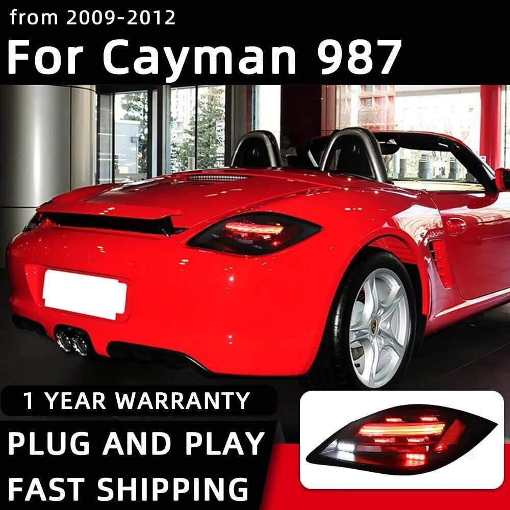 LED Taillights For Porsche Cayman 987.2 987 Boxster 2009-2012