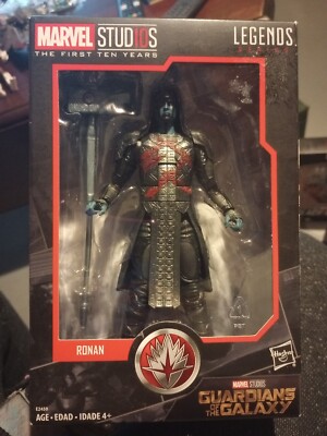marvel legends ronan 1st 10 years guardians of the Galaxy marvel studios