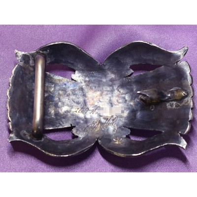 Big Hand 2009 Hand Made Buckle Silver 105 x 70mm 194g | eBay 