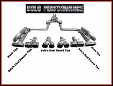 Solo Performance Cat Back Reusing Factory Tips RT Challenger Exhaust 2009 - 2014