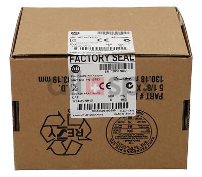 ALLEN BRADLEY FLEX CONTROLNET ADAPTER PN-45765 - 1794-ACNR15 (NO)