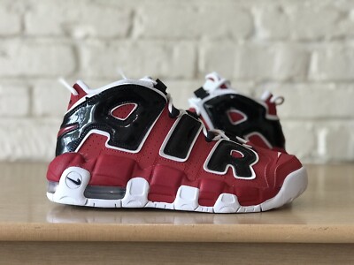 Nike Air More Uptempo 2021 Bulls Hoops Pack Varsity Red GS 7Y