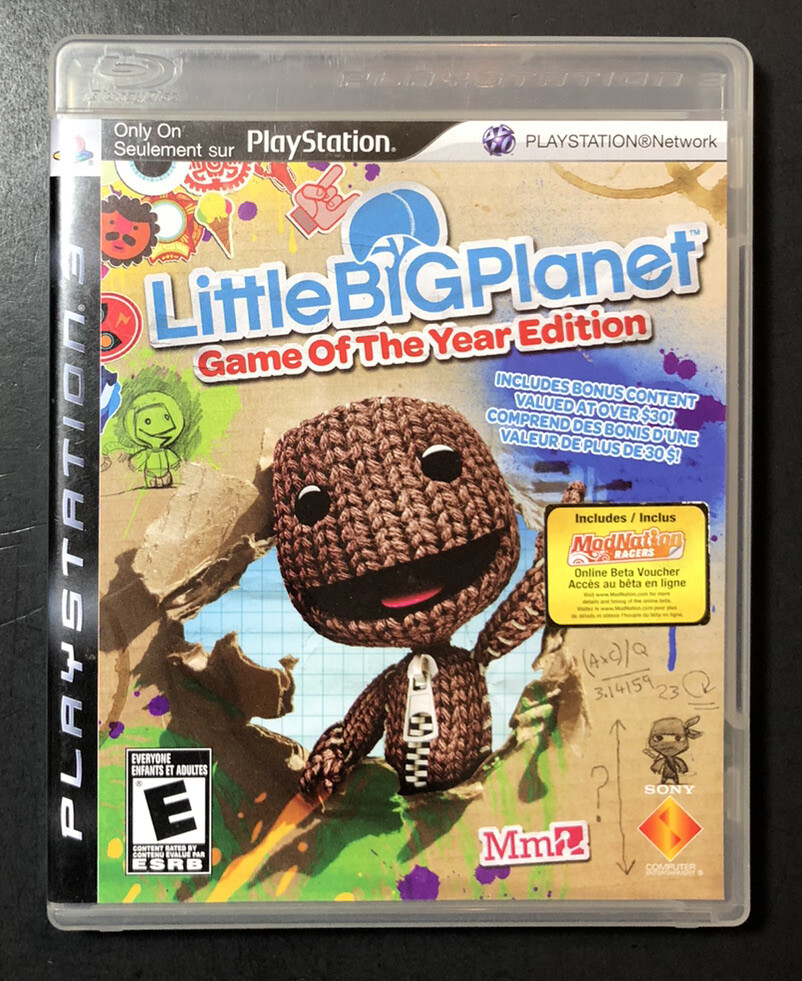 LittleBigPlanet Game of the Year Edition [ First Print Black Label