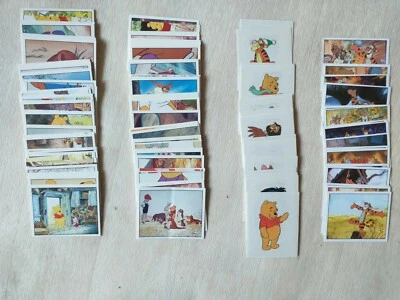 RARE : COLLECTION COMPLETE DES 164 IMAGES NEUVES PANINI WINNIE L'OURSON 1997 - Photo 1/3