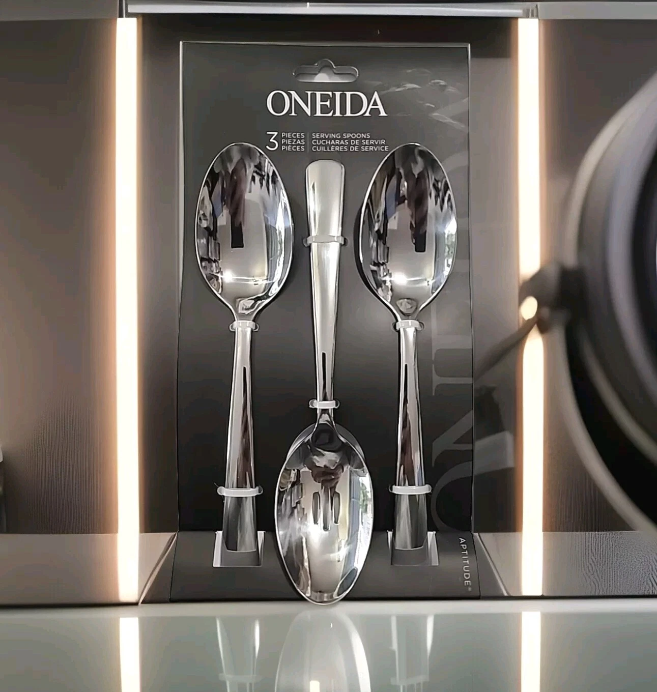ONEIDA Classic Chrome 18/10 Stainless Steel 3pc. Serving Set NEW & RARE