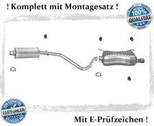 Auspuffanlage Peugeot 306 2.0 Schrägheck Auspuff Montagesatz