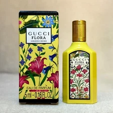 Gucci Flora Gorgeous Orchid Eau de Parfum MINI Splash Dabber .16oz, 5ml NIB