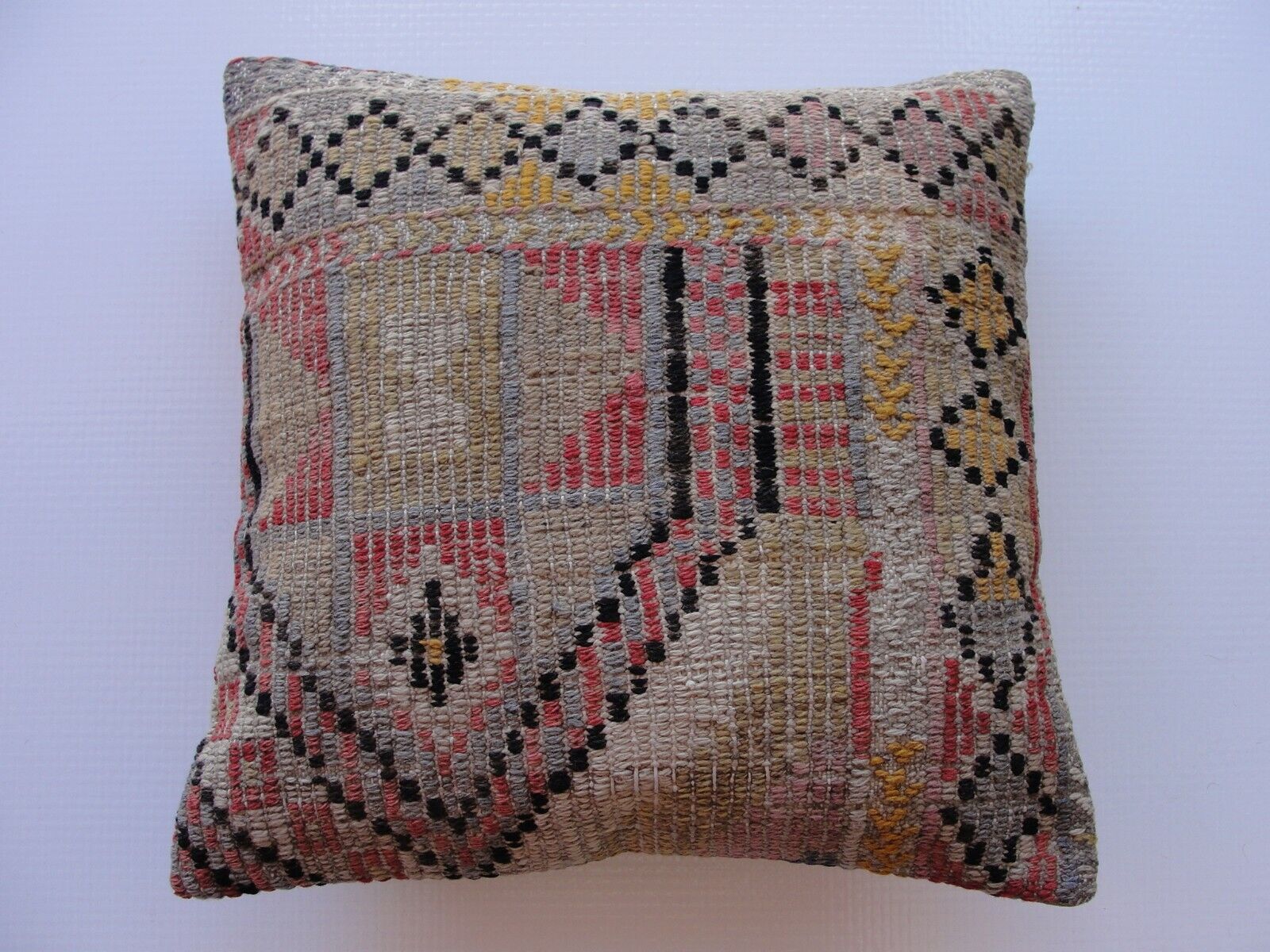 Pillow 16"x16", Home decor Cushion, Throw Pillow, kilim rugs, sofa pillow cover