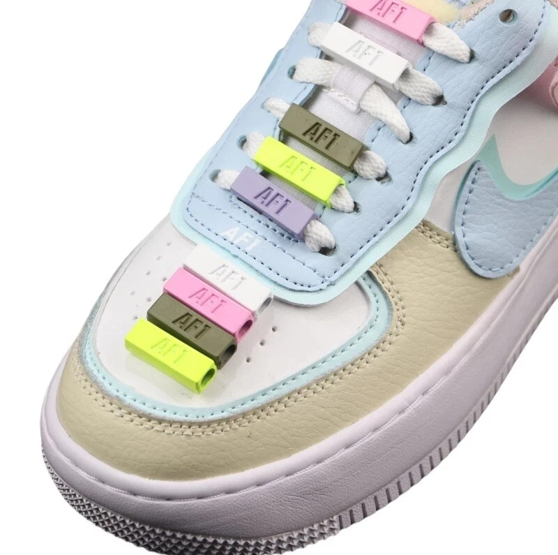 AF1 LACE LOCKS PIXEL METAL CHARM CUSTOM TAGS LOCK FOR AIR FORCE