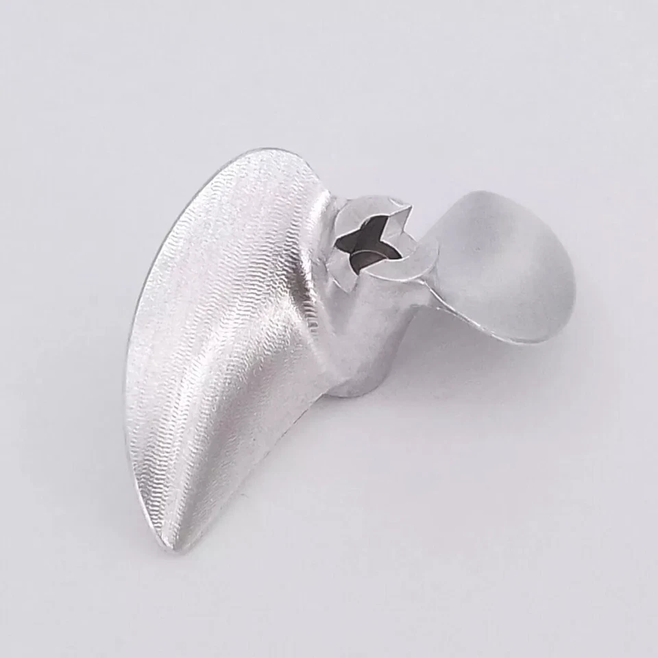 RC Boat Propeller 4mm 38mm 40mm 42mm 2-blades CNC Prop P1.4 for RC Racing Boat - Image 3 of 4