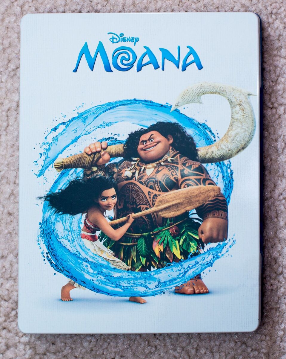 モアナ スチールブック Disney Moana 4K Ultra HD+Blu-ray steelbookREAD PLS | eBay