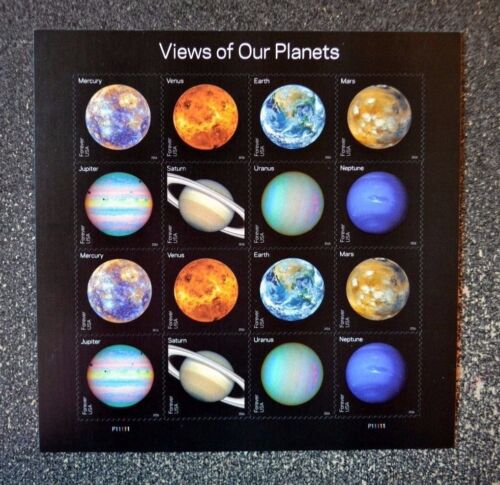 2016USA #5069-5076 Forever - View of Our Planets - Sheet of 16 - Mint USPS space - Photo 1/2