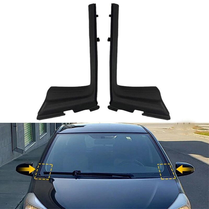 For Toyota Vitz(XP130) 2012-2014 Pair Windshield Wiper Side Cowl