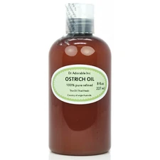 OSTRICH OIL BY DR.ADORABLE 100% PURE ORGANIC 0.5 1  2  4 8 12 16, 24,36 oz 